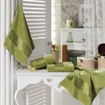 jakarlı kadife banyo takımı